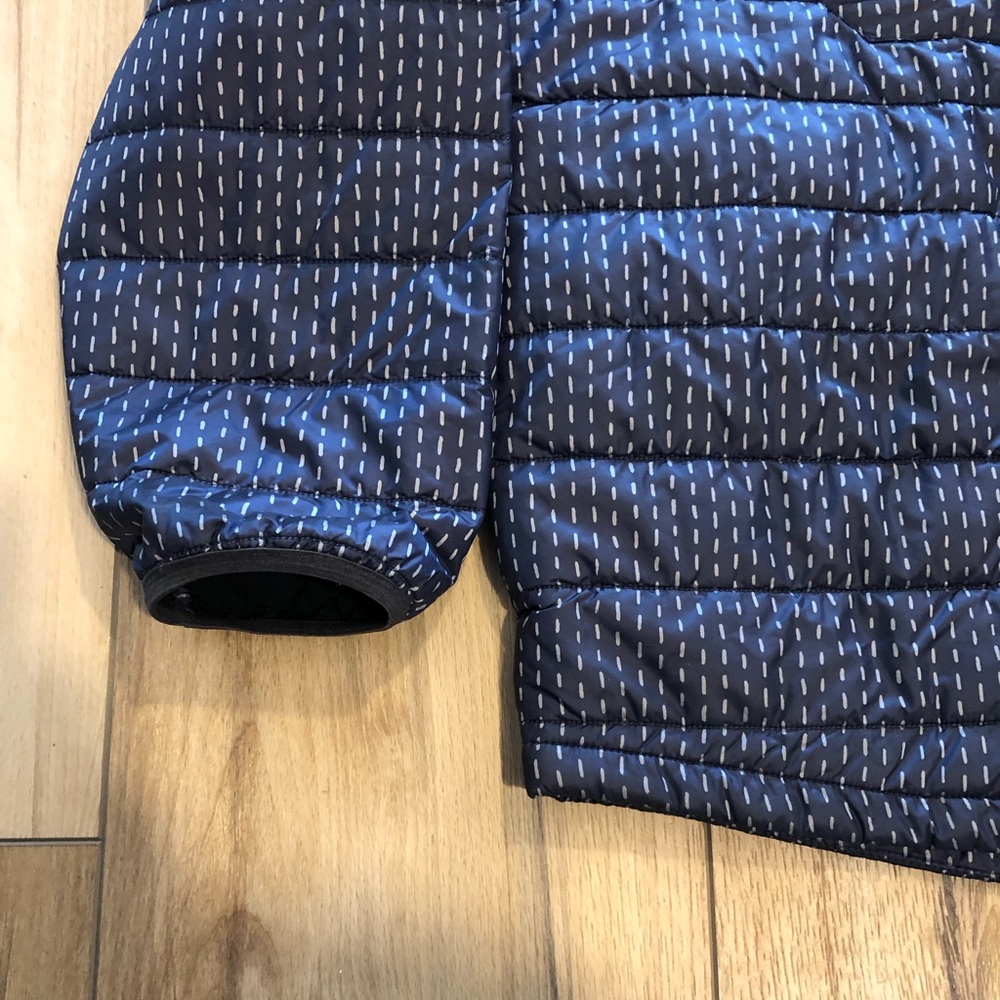 Lululemon Ukee Jacket Light Years Silver Spoon Deep Navy Quilted XXL - Picture 6 of 12